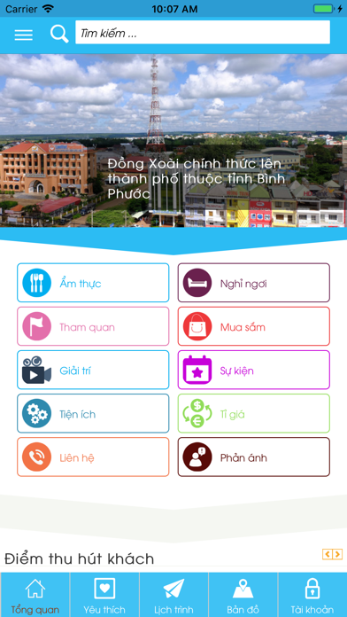 Screenshot #1 pour Binh Phuoc Tourism
