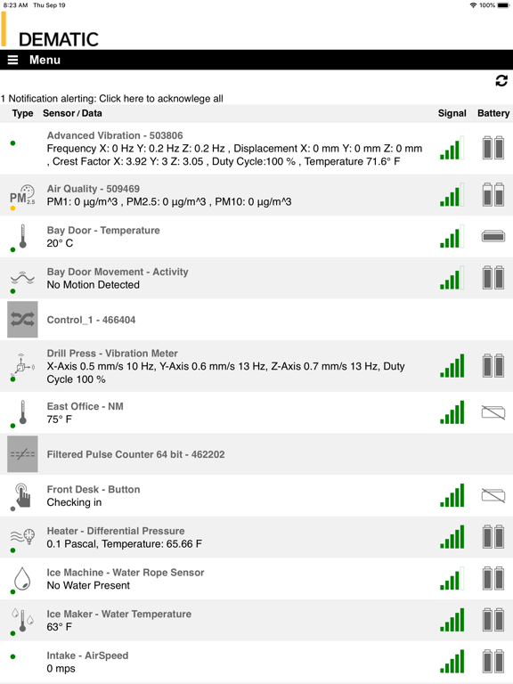 Screenshot #5 pour Dematic IoT Mobile