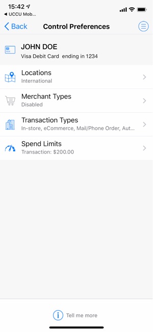 UCCU Card Controls(圖2)-速報App