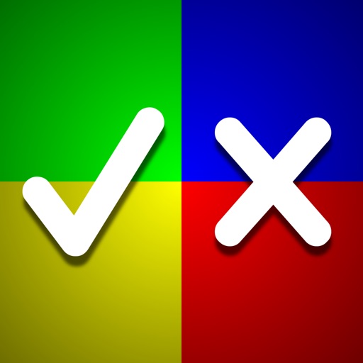 True or False Color icon