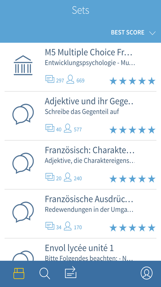 #1. card2brain flashcards (iOS) 由: webapps Burgdorf GmbH