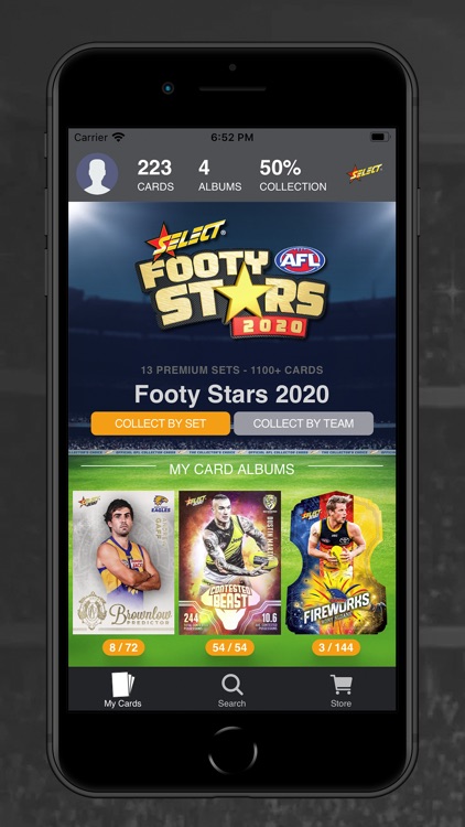 Select Collector Cards