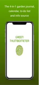 Green Thumbometer screenshot #1 for iPhone