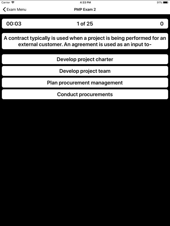 Screenshot #5 pour PMP Test Prep 2020