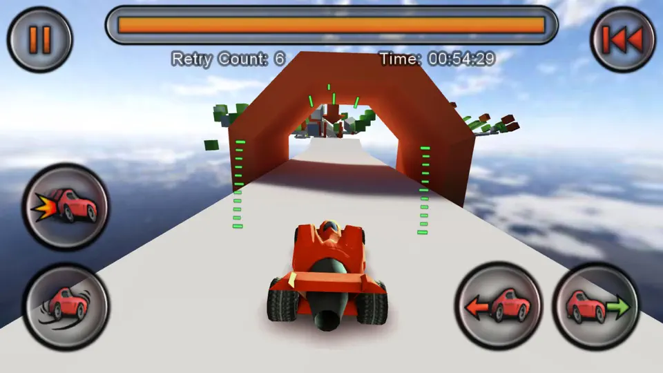 Screenshot von Jet Car Stunts auf dem iPhone 2