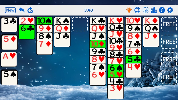 FreeCell Gold screenshot-0