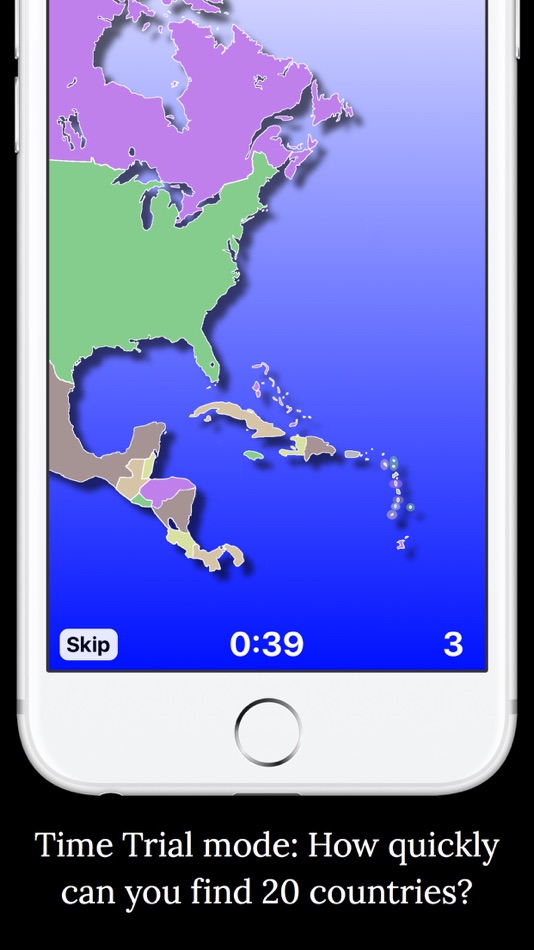 #3. World Map Challenge! Edu Ed. (iOS) 由: Peaceful Pencil Ltd., The