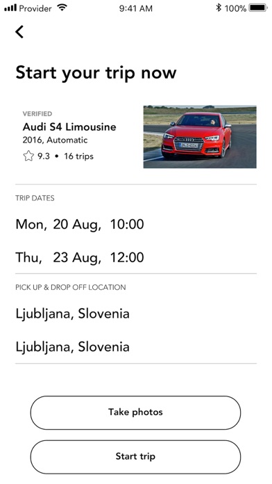 GiroCarShare Screenshot
