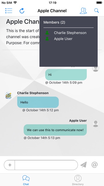 Sentinel Chat Channels screenshot-4