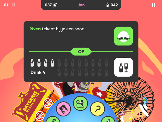 King of Booze 2 Drankspel iPad app afbeelding 3