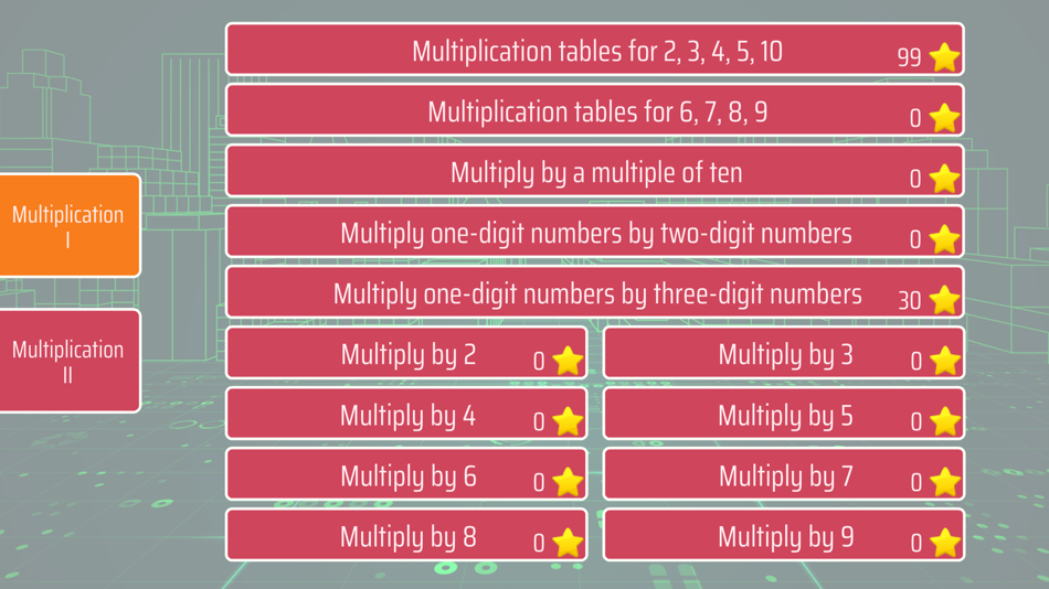 #1. Multiplication Math Trainer (iOS) 由: Sergey Malugin