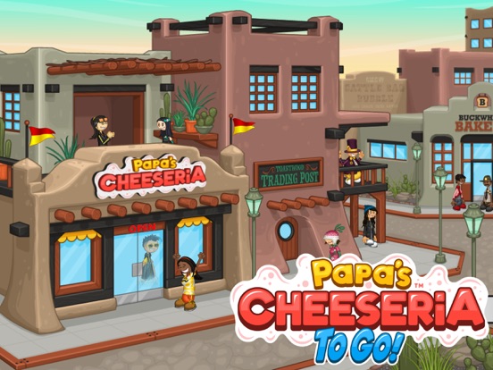 Papa's Cheeseria To Go! iPad app afbeelding 1