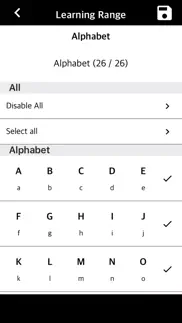 How to cancel & delete alphabet listening and writing 2