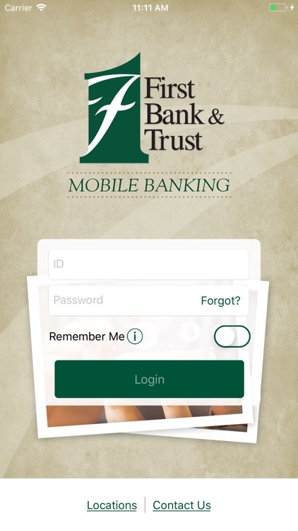 First Bank & Trust Mobile App