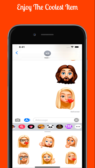 Screenshot #2 pour Stickers Memoji