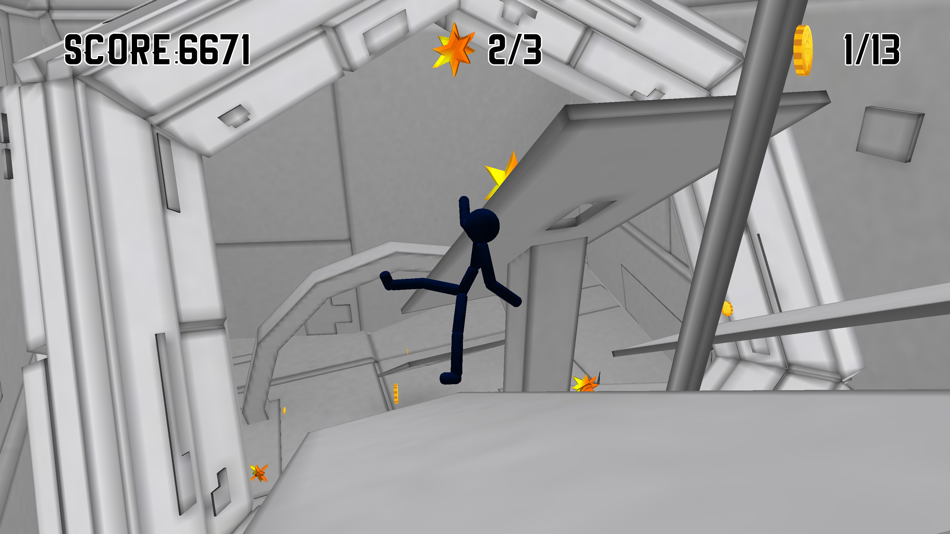 #4. Ragdoll Physics: Push Stickman (iOS) Podle: Iurii Nikshych