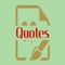 With this StyleYourQuotes  app, you can share the text Quotes messages with awesome fonts