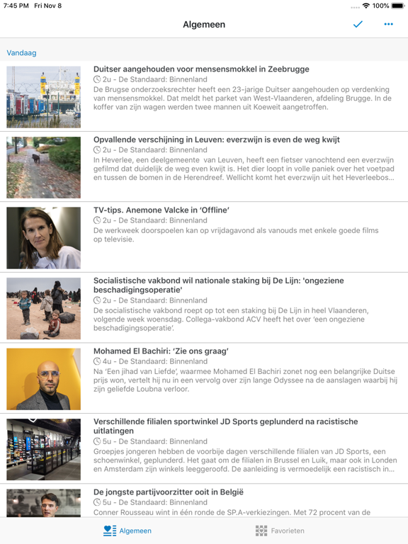 Screenshot #4 pour Mijn Nieuwsberichten