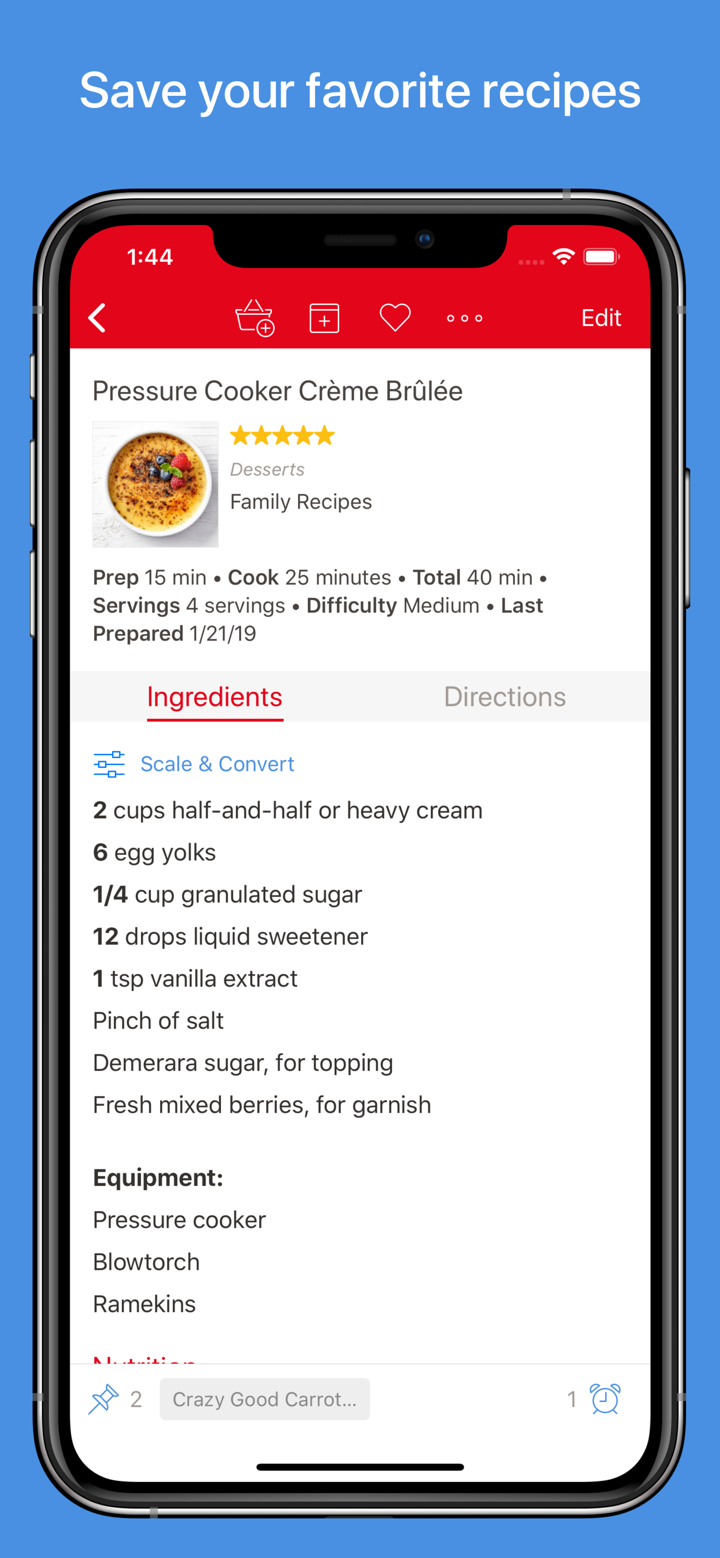 Paprika Recipe Manager 3 screenshot 2