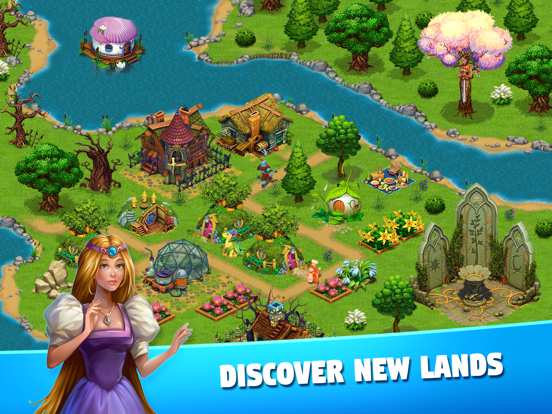 Fairy Kingdom: Castle of Magic iPad app afbeelding 2