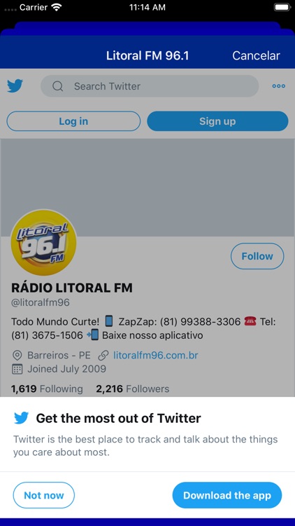 Rádio Litoral FM 96.1 screenshot-3