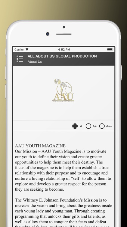 ALL ABOUT US GLOBAL PRODUCTION screenshot-3