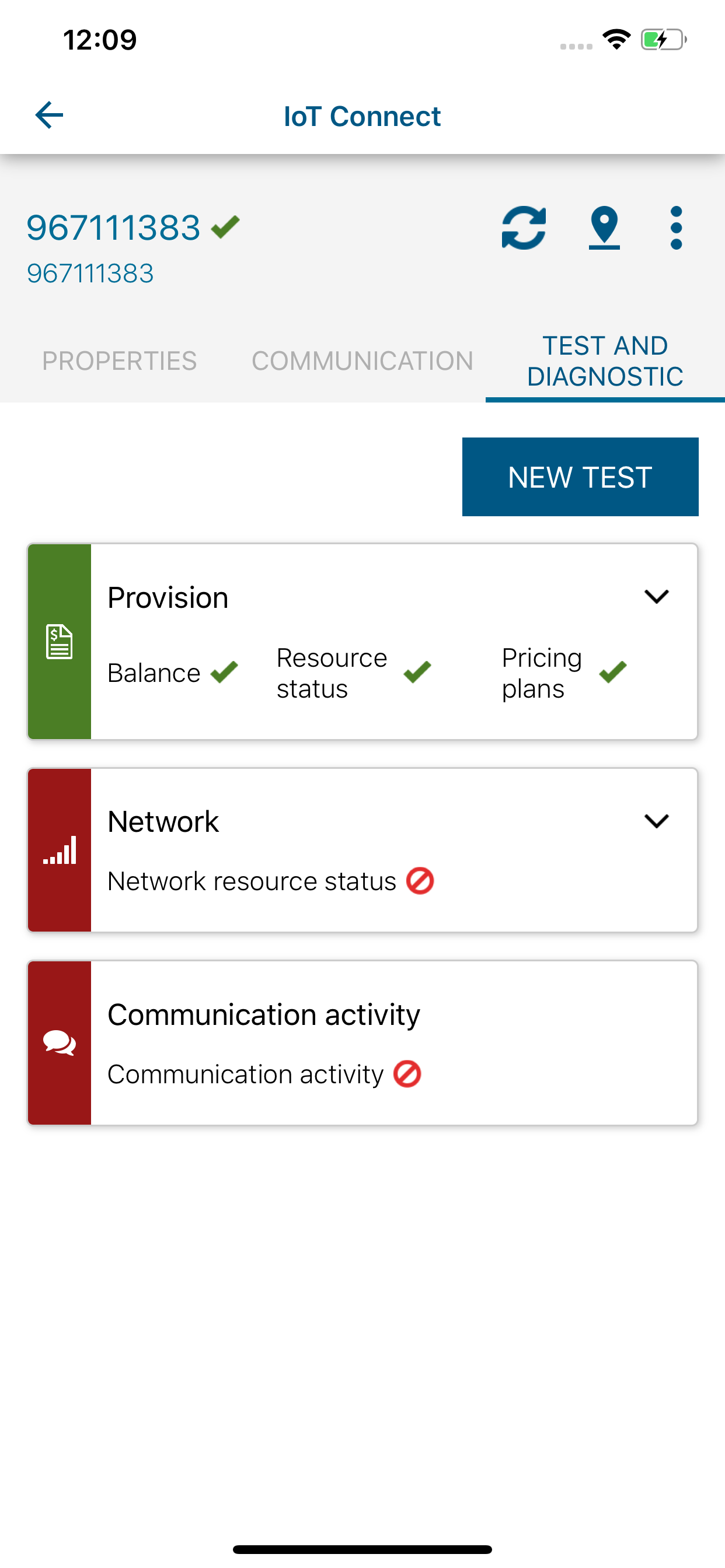 IoT Connect app screenshot 5