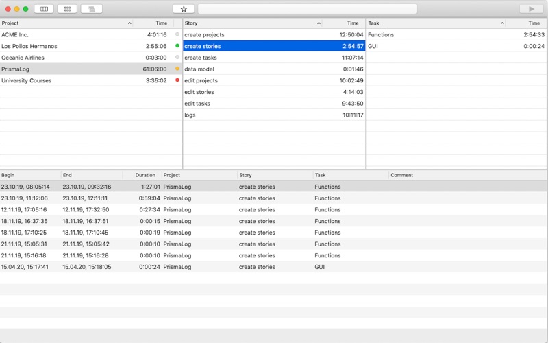 Screenshot #3 pour PrismaLog