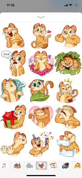 Game screenshot Tiger Funny Emoji Stickers mod apk