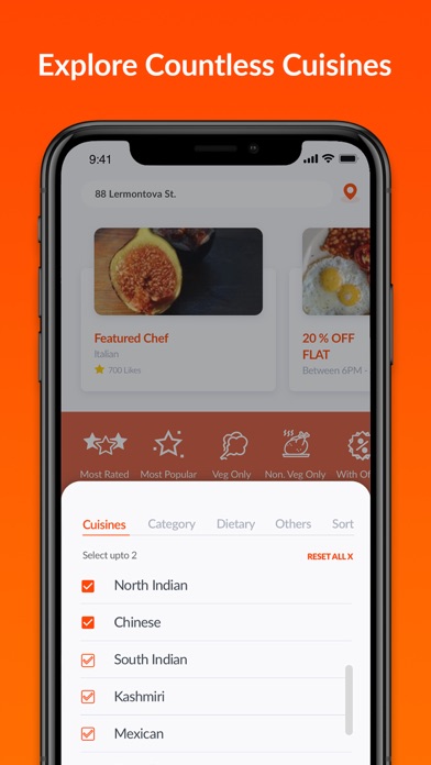 HOMEFOODI - Homemade Food APP Screenshot