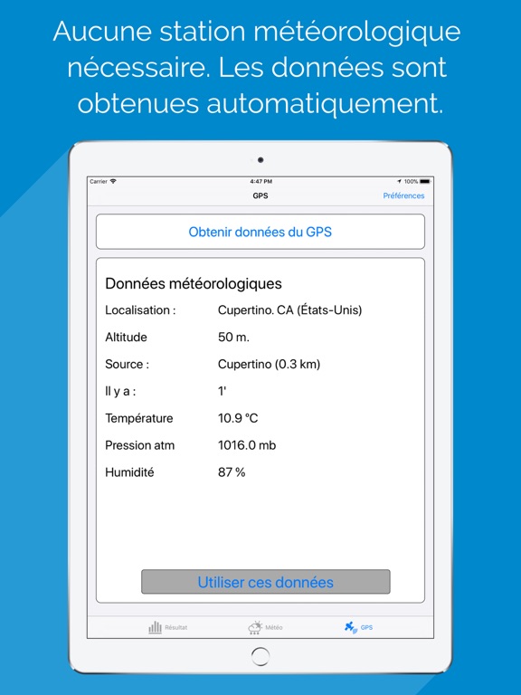 Screenshot #5 pour Air Densité & RAD compteur PRO