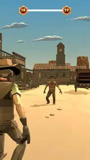cowboy duel 3d iphone screenshot 1