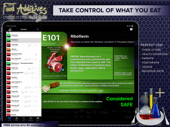 Screenshot #4 pour Food Additives 2 +