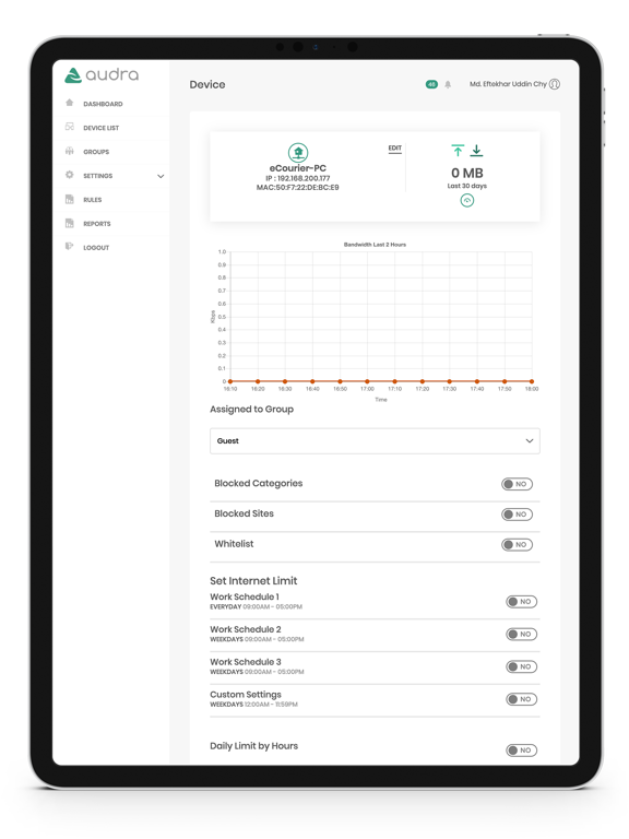 Audra - Digital Wellness iPad screenshot 5 - Lifestyle app