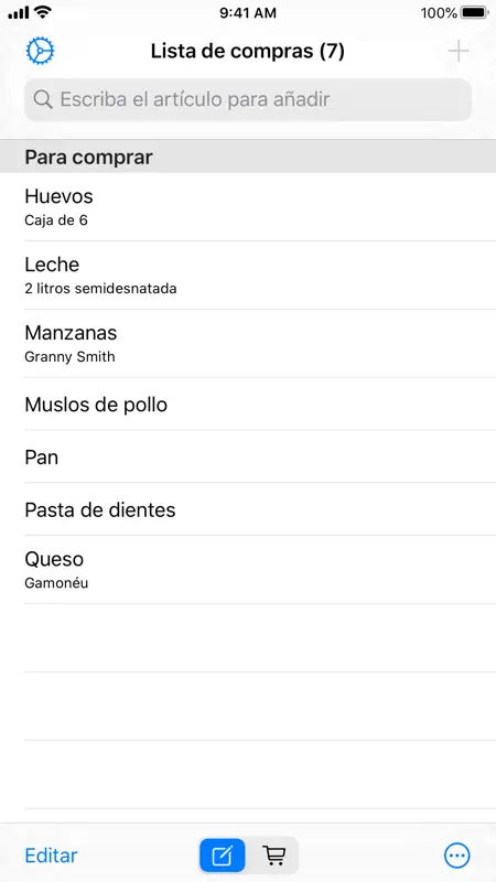 Lista de Compras Fácil screenshot 1 of 5