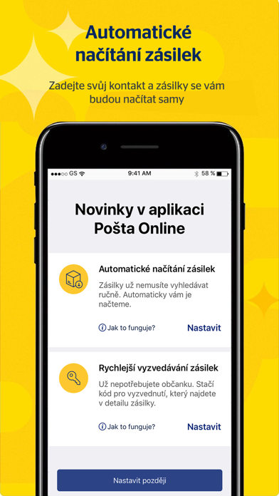 Pošta Online Screenshot