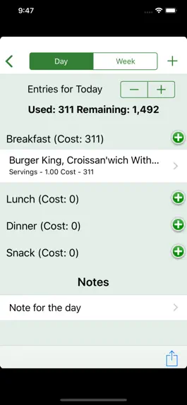 Game screenshot Daily Tracker for Weight Loss apk