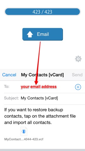 My Contacts Backup Proのおすすめ画像2