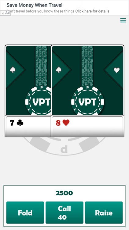 Virtual Poker Table