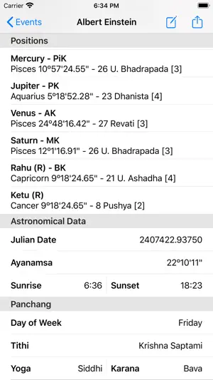 Jyotish Computer screenshot 3