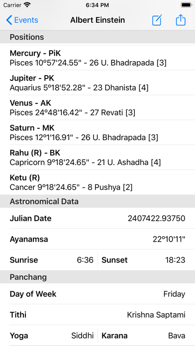 Jyotish Computer Screenshot