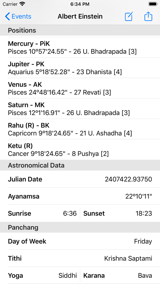 #3. Jyotish Computer (iOS) 由: Ignat Skoryh
