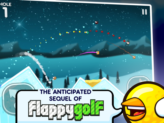 Flappy Golf 2 iPad app afbeelding 1