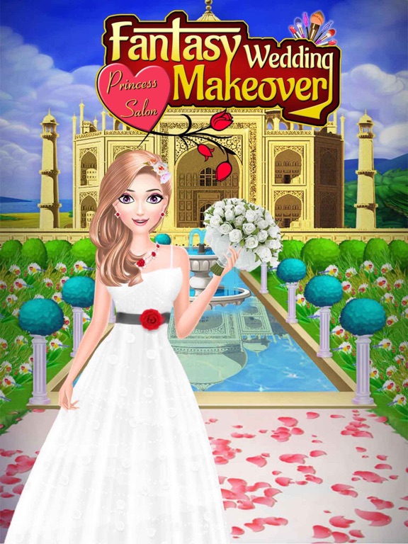 Fantasy Wedding Makeover Salon iPad screenshot 5 - Games app