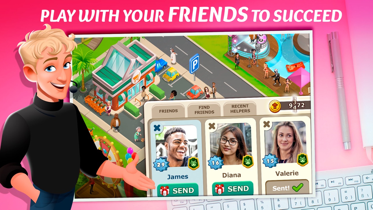 Tasty Town Original screenshot 6 - iOS game interface