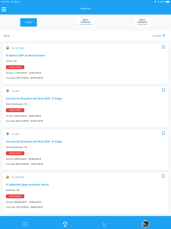 Tênis Integrado iPad screenshot 3