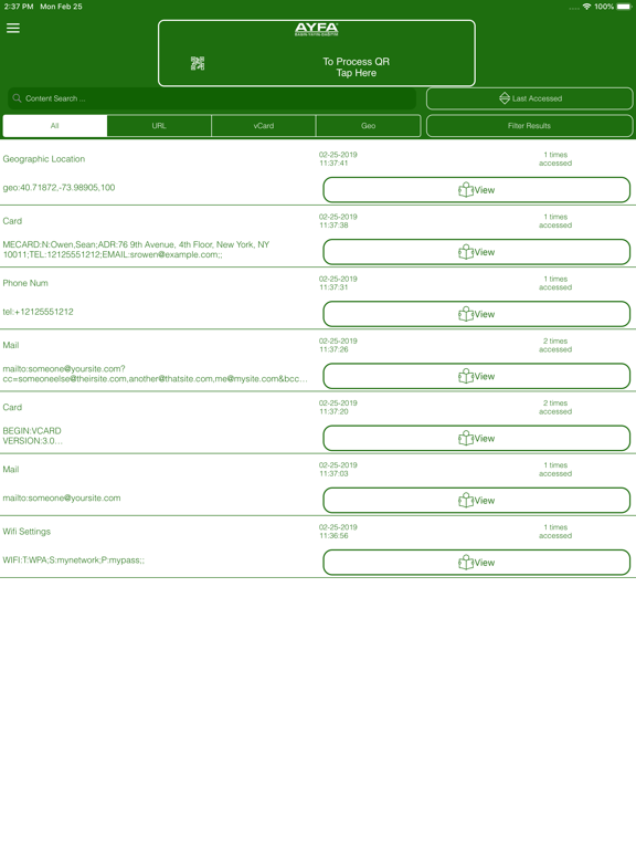 Screenshot #4 pour AYFA QR