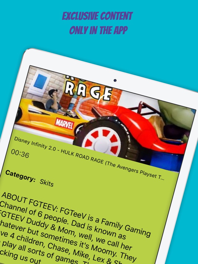 Fgteev Funnel Vision Tv On The App Store - fgteev lex roblox skin