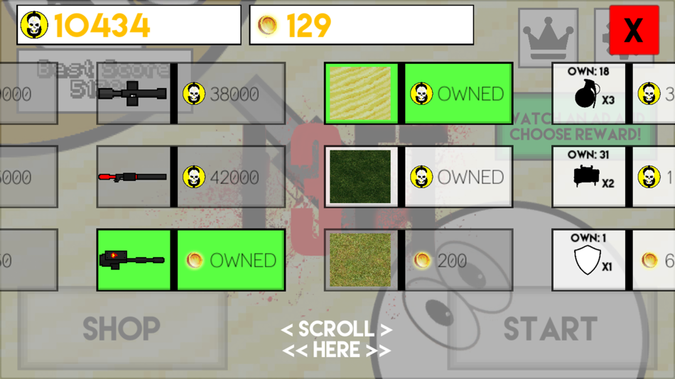 #6. LEFT - Survival (iOS) By: Dominic DiBlasio