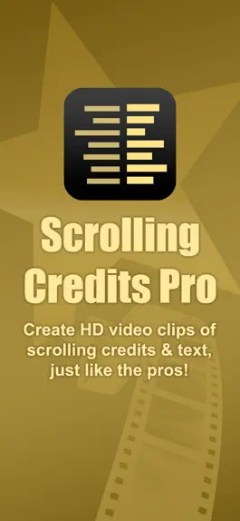 Game screenshot Scrolling Credits Pro mod apk